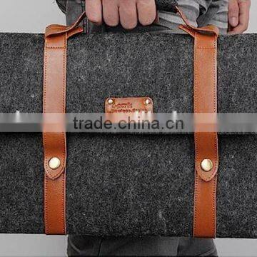 Eco Friendly Felt Sleeve Laptop Computer Bag with any size