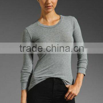Classic Relaxed Casual Scoop Neck Skin Fit T-shirts photo-3