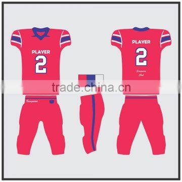 Sublimated American Football Uniforms / Cheap Football Jersey / Custom American Football Jersey photo-4