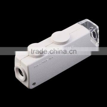 High Quality Mini Handheld 160X - 200X Zoom Magnifier Microscope Jewelers Loupe Magnifying Glass LED Light Hot Selling photo-2