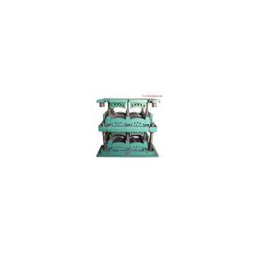 two layer-8 cavities mould for brake linings