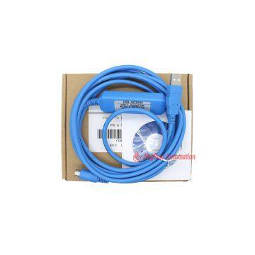 2011 Smart Optical Isolated USB-QC30R2 Программный кабель для Mitsubishi Q series PLC, поддерживает WIN7
