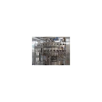 Liquid Water Bottle Packing Machine / Gas Drink Aseptic Filling Equipment