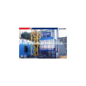 Twin cage Construction hoist safety material hoist residential building elevations