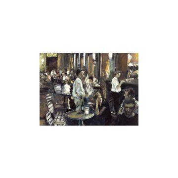 Streetview Impression Oil Painting Home Decor Art photo-2