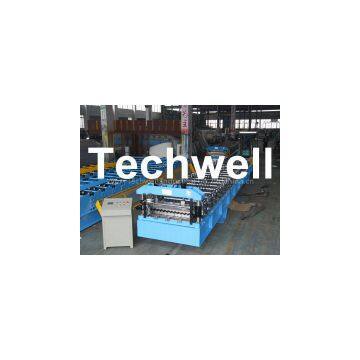 Metal Roof Panel Roof Sheet Roll Forming Machine with 6m Auto Stacker TW30-200-1000