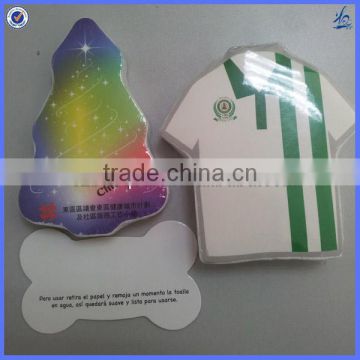 Hot selling Brazil football towel/magic compressed towel/world cup towel