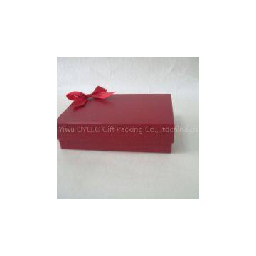 OHG1009(Oblong bow style gift paper box)