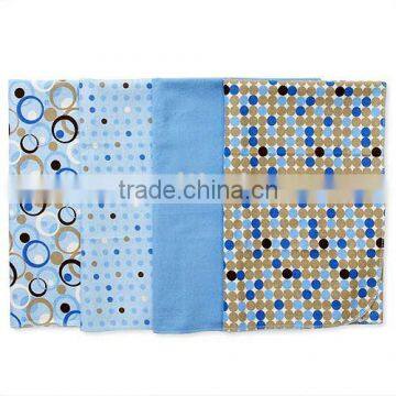 100% cotton baby receiving blanket