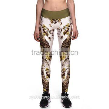 eagle fruit stripe joggingyoga legging capris/morning xg plus size fitness training athletic legging/tight sports pants