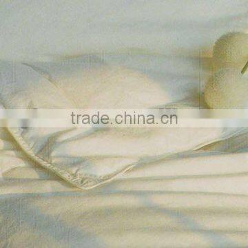 synthetic filling check quilting duvet