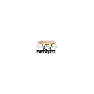 Achille round folding table