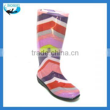 Ladies 2014 hot sell pvc rain boot