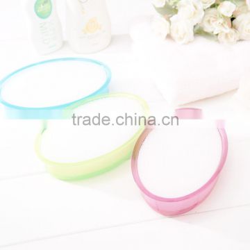 plastic soap container box soap dish with sponge