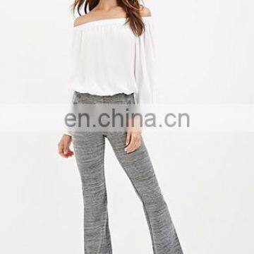 Casual Hot Cheap Bell-bottoms Coat Pant Women Suit Types