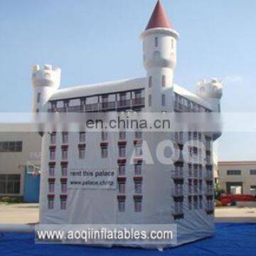 hotel castle shaped inflatable tent