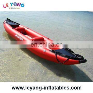 Double fishing kayak korea / inflatable kayak pvc / inflatable lovers kayak canoe for sale