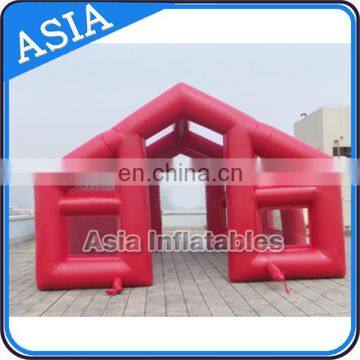 New Design Red Arch Tent Inflatable Paintball Arena For Sports Tent Price