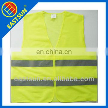 120gsm knitted fabric safety vest reflective