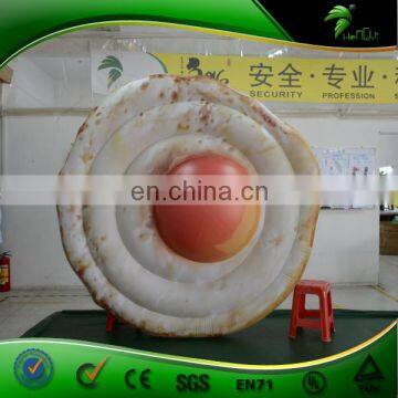 Promotion Event Giant Inflatable Fried Egg , Airtight Shape Inflatable PVC Egg , Inflatable Floating Egg Balloon