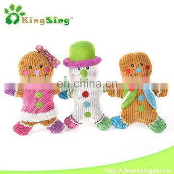 gingerbread Man pet plush soft toys