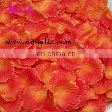 fashion silk rose petals for wedding decoration