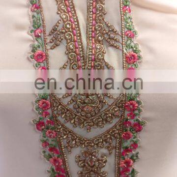 2017 Ocassion Party Wear Semi-Stitched Salwar Kameez Suits Dress Material (salwar Kameez Suit) photo-3