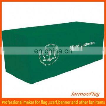 customized economy polyester cotton table cover