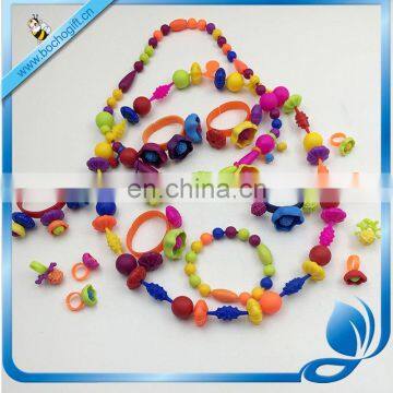 Newest Plastic Girl DIY Pop Beads Best Gift for Girl
