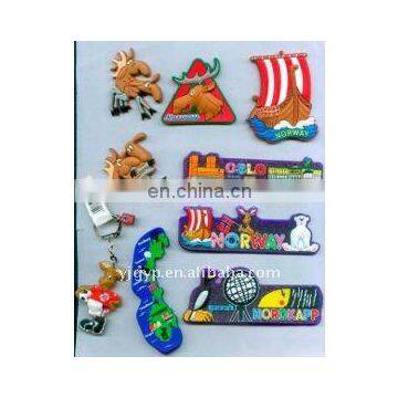 Hot Selling Cheap Promotional cartoon soft PVC Fridge Magnet