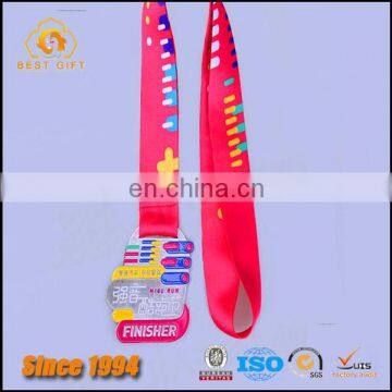 Custom Paint Colorful Cool Running Metal Medalas photo-5