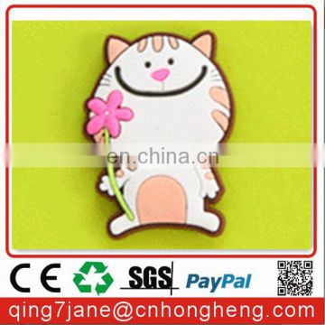 new style pvc soft rubber of cartoon cat