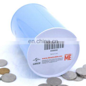 Custom Cylindrical Iron Coin Bank Tin Cans Wholesale photo-6