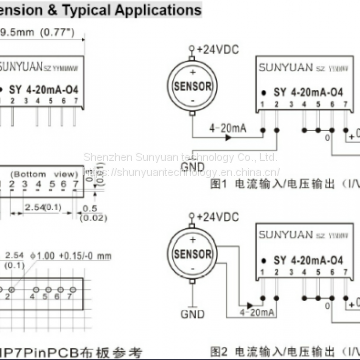 2-Wire Passive 4-20mA to Voltage Signal Low Cost Converter photo-5