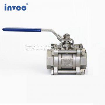 INVCO stainless steel ball valve 304 316 ball valve