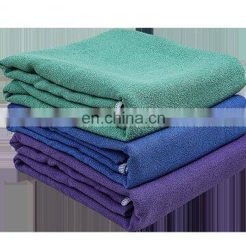 Custom Wholesale Personalized Soft Quick Dry Non-slip Microfiber Hot Gym Yoga Towels With Carry Bag photo-2