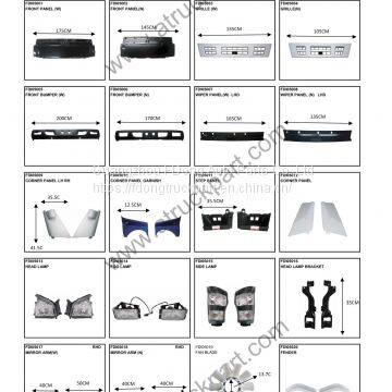 ISUZU NQR NKR 150 2006 600P Truck Spare Parts accesories body parts