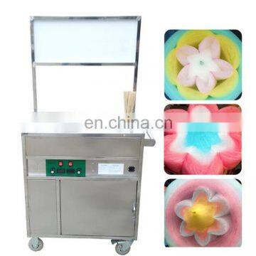 New arrival commercial multicolour fancy wiredrawing one piece fancy cotton candy machine