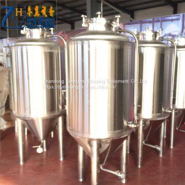 1000L conical beer brewing equipment beer fermentation tank fermenter tank fermenting system