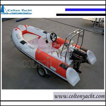 Professional Manufacturer Rib390 Inflatable Rigid Boat