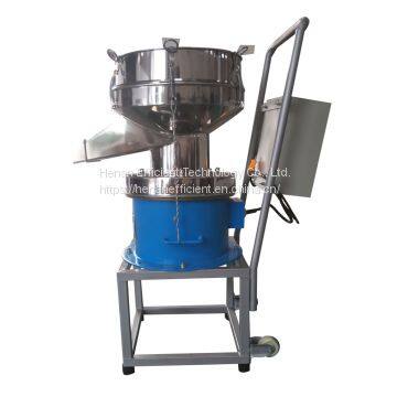 450Mm Carbon Fiber Spore Powder Coal Ash Iso Rotary Vibrating Screen Machine photo-2