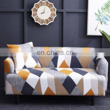 High quality printing patterns elastic slipcover fitted recliner sofa cover for stretch