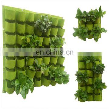 Green Wall Grow Felt Bag for Garden photo-2
