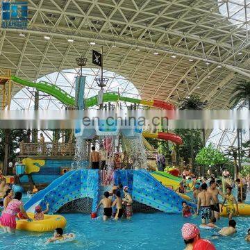 Triple Home Swimming Pool Water Slide For Yacht