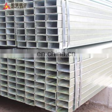 HENGJI Factory Galvanized Weight Steel Square Tube  100X100 mm