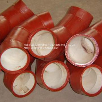 Specializing in the production of ceramic composite wear - resistant elbow manufacturers