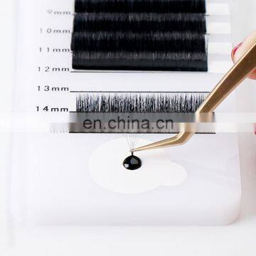 Grafting Eyelash Tool Crystal Glass Table U-shaped Curved Scale Groove photo-6