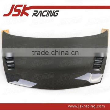 MUGEN RR STYLE CARBON FIBER HOOD BONNET FOR 2006-2009 HONDA CIVIC 4DR (JSK121032)