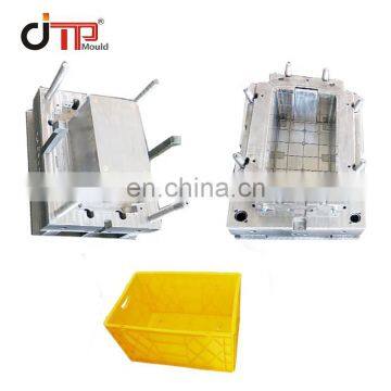 Injection moulding China Industrial customized colorful wholesale price fine quality plastic crate mould