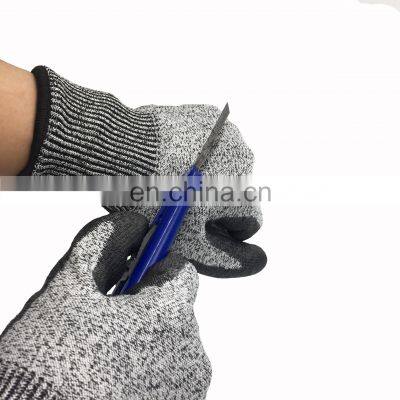 Level 5 Cut Resistance CE EN388 4X43C Automotive Safety Work Gloves photo-4